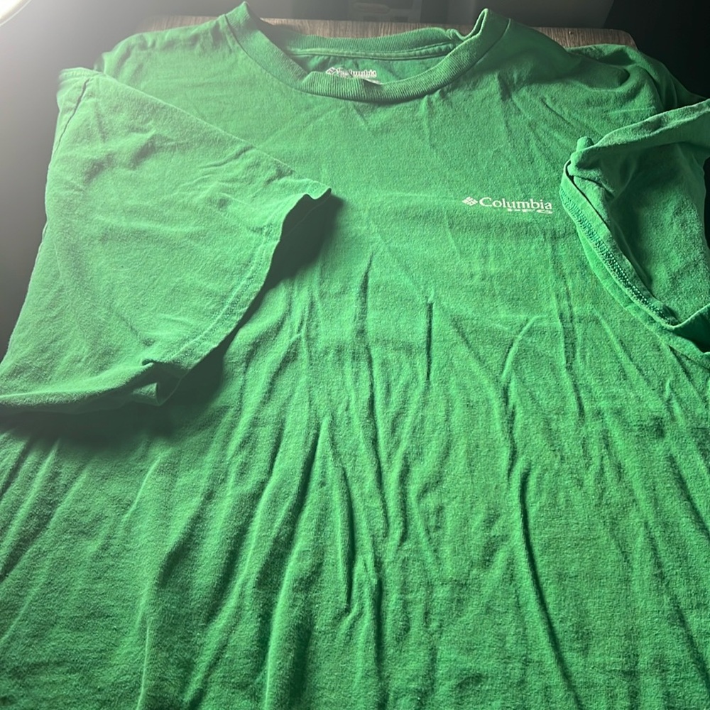 Columbia Men’s PFG Tools of the Trade Tee Color Green Size XXL